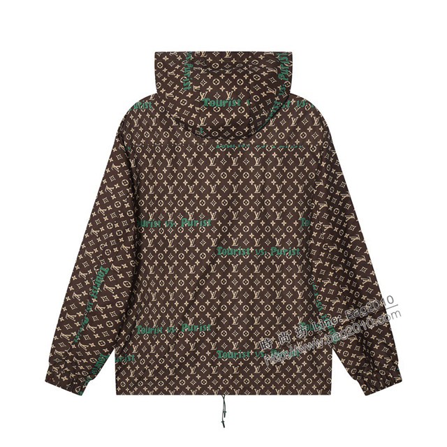 Louisvuitton路易威登Lv專門店2023FW新款印花連帽夾克外套 男女同款 tzy2976